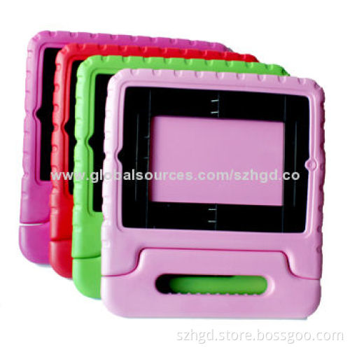 Case cover for iPad with convertible handle, Eco-friendly and drop proof, easy to stand and hold